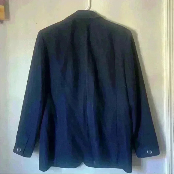 Pendleton Classic 100% Virgin Wool Blue Blazer Jacket Size 8 - Picture 5 of 5